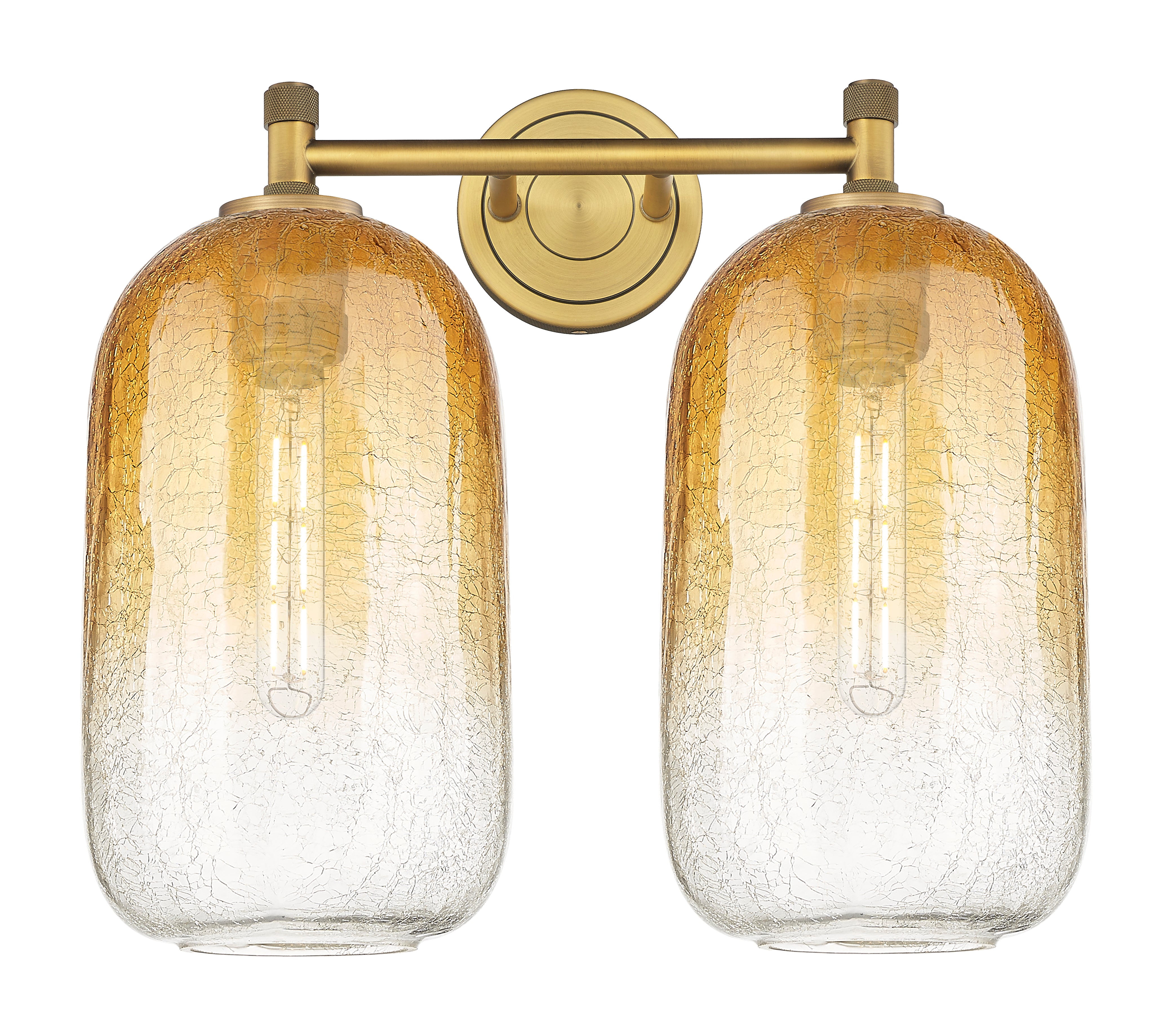 Downtown Urban Bath Vanity Light Steel Brass