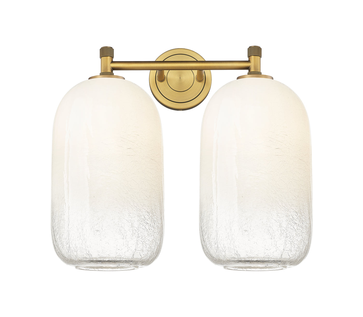 Downtown Urban Bath Vanity Light Steel Brass