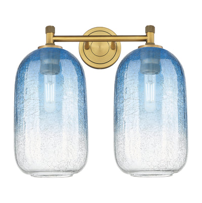 Downtown Urban Bath Vanity Light Steel Brass