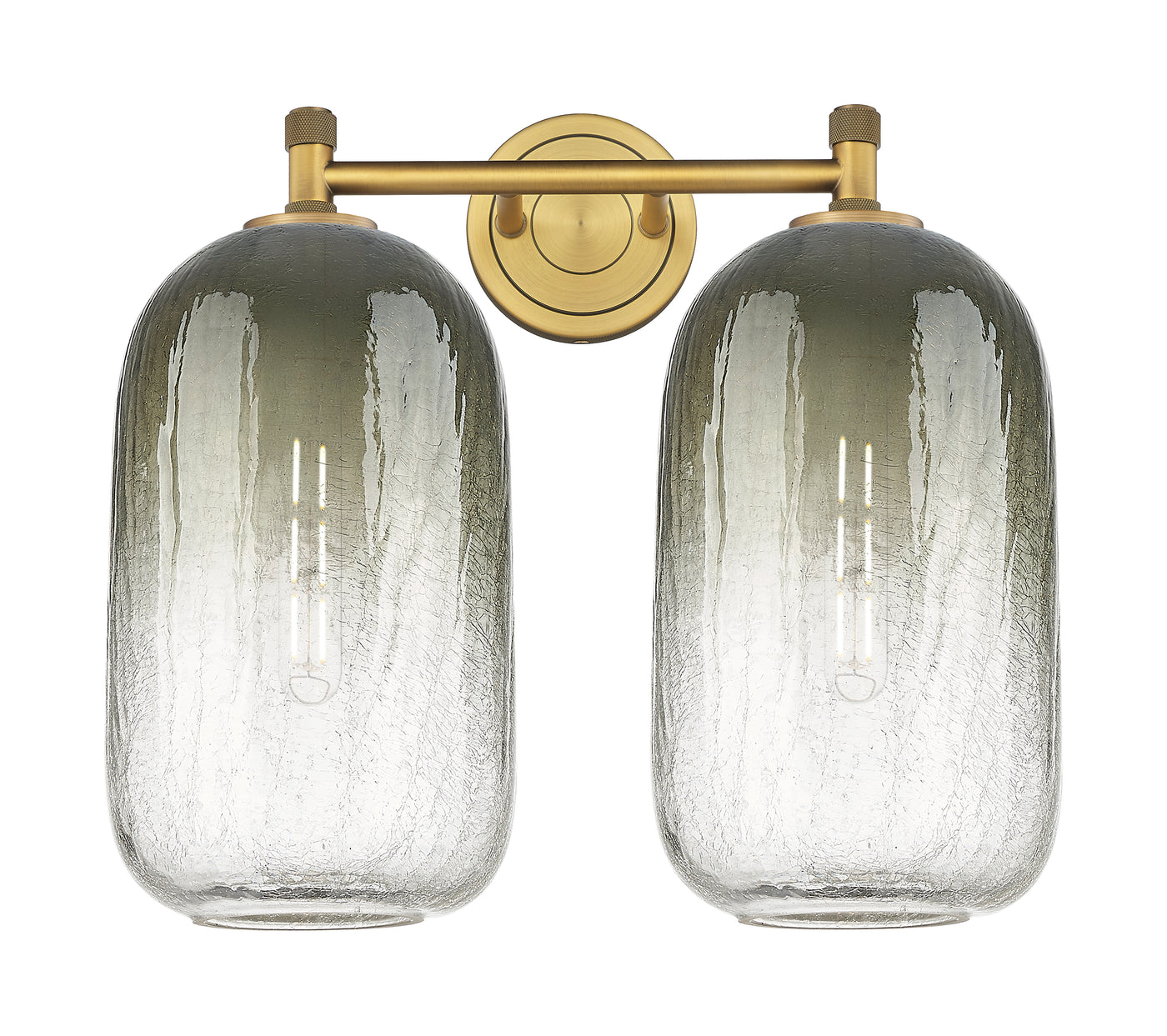 Downtown Urban Bath Vanity Light Steel Brass