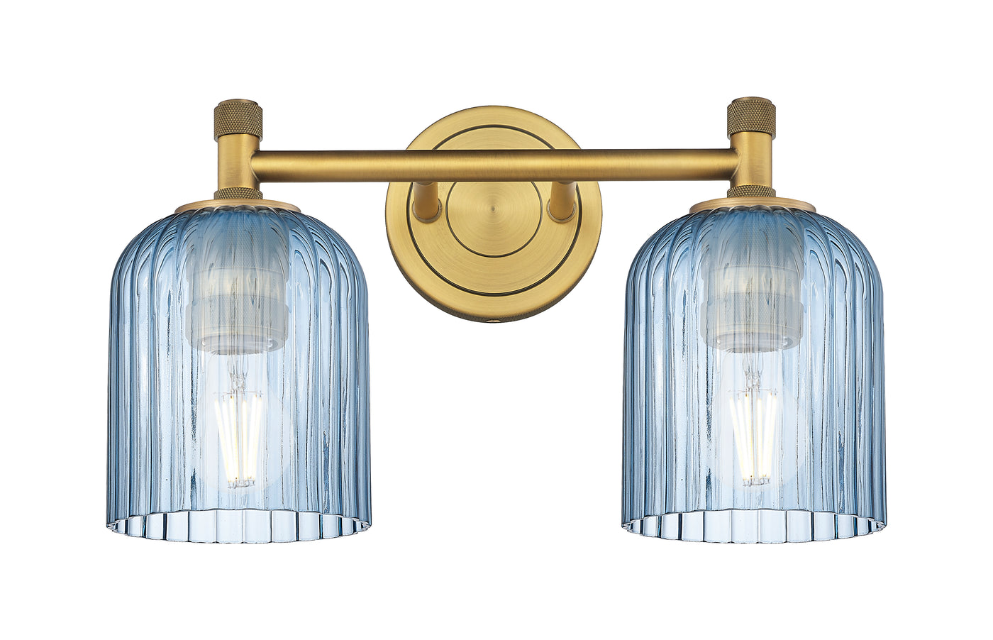 Downtown Urban Bath Vanity Light Cast Brass