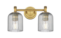 Downtown Urban Bath Vanity Light Cast Brass