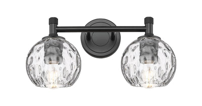 Downtown Urban Bath Vanity Light Glass Brass
