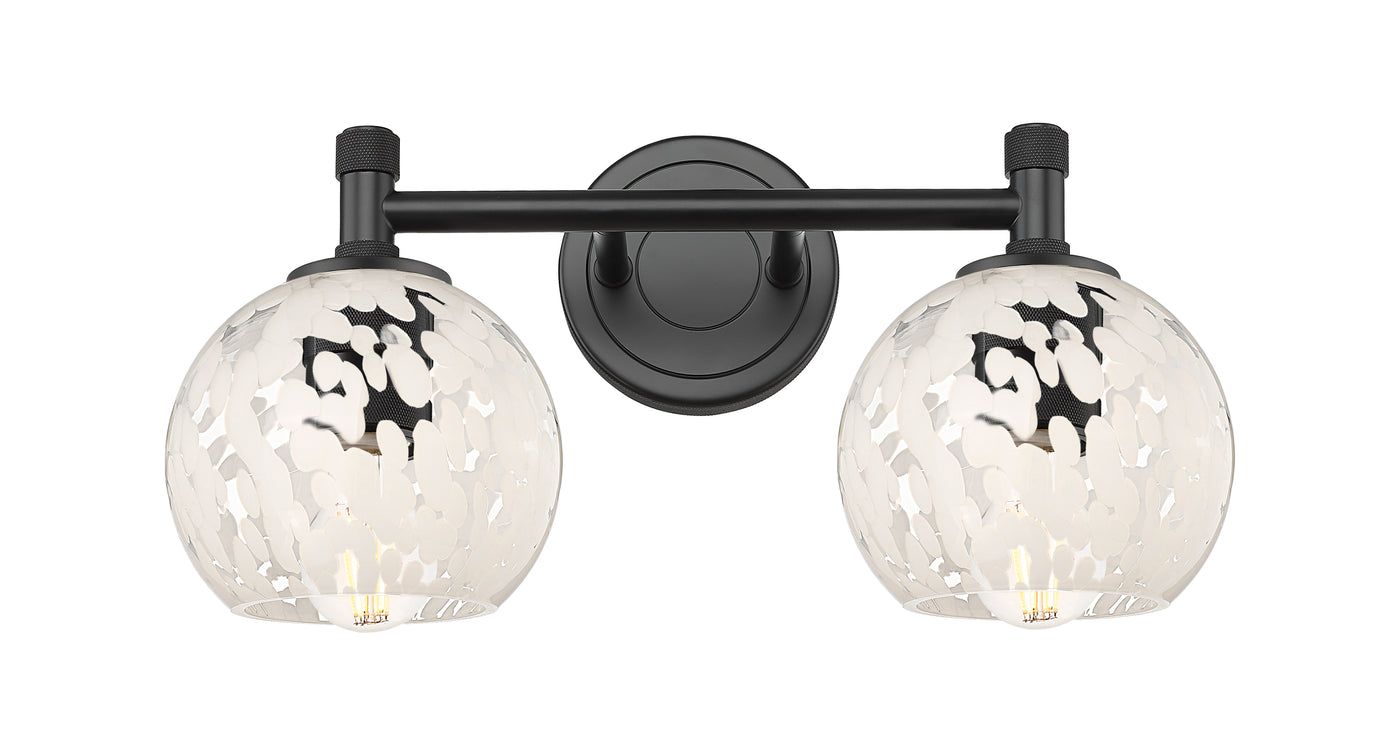 Downtown Urban Bath Vanity Light Brass Glass