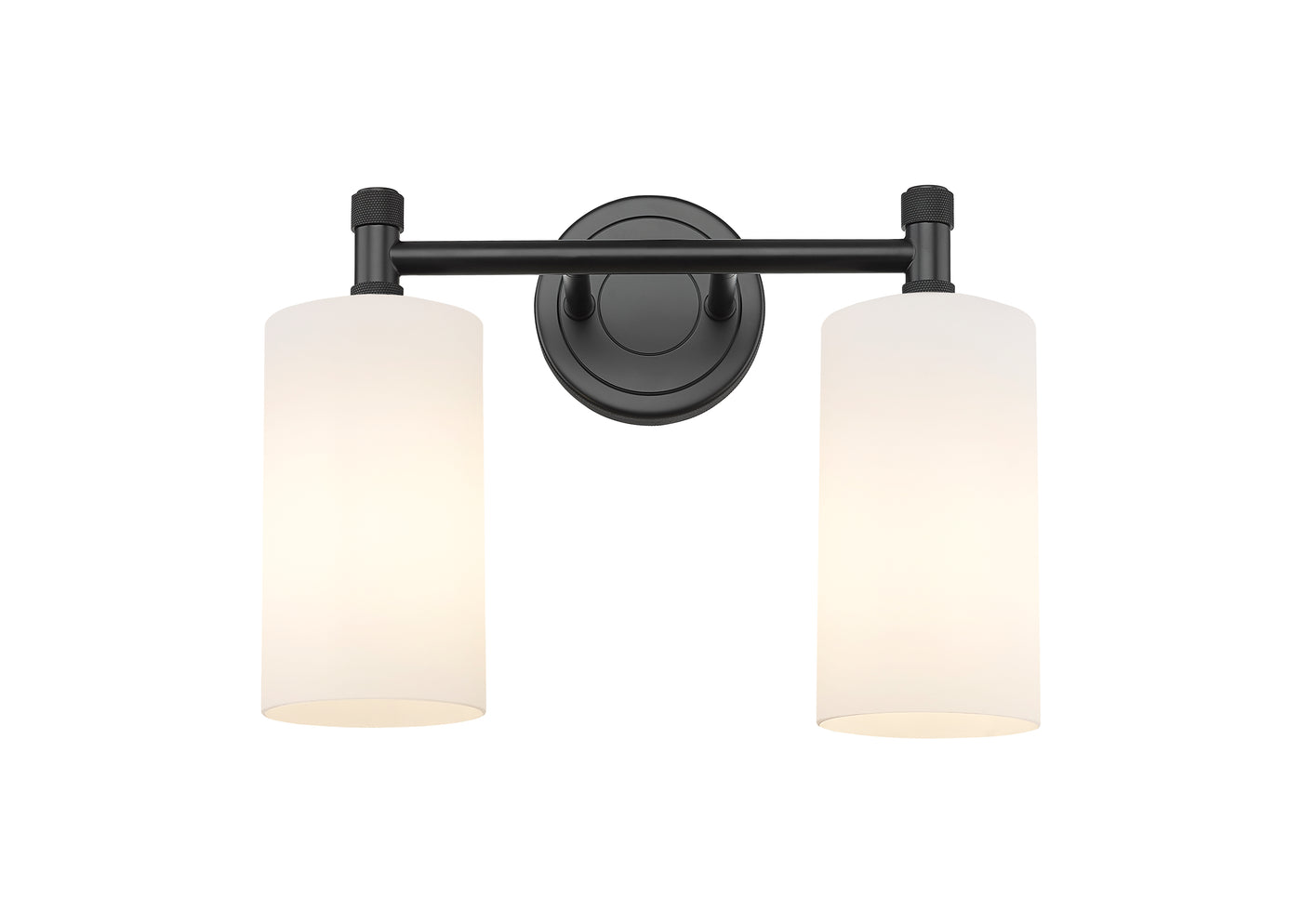 Downtown Urban Bath Vanity Light Brass Glass