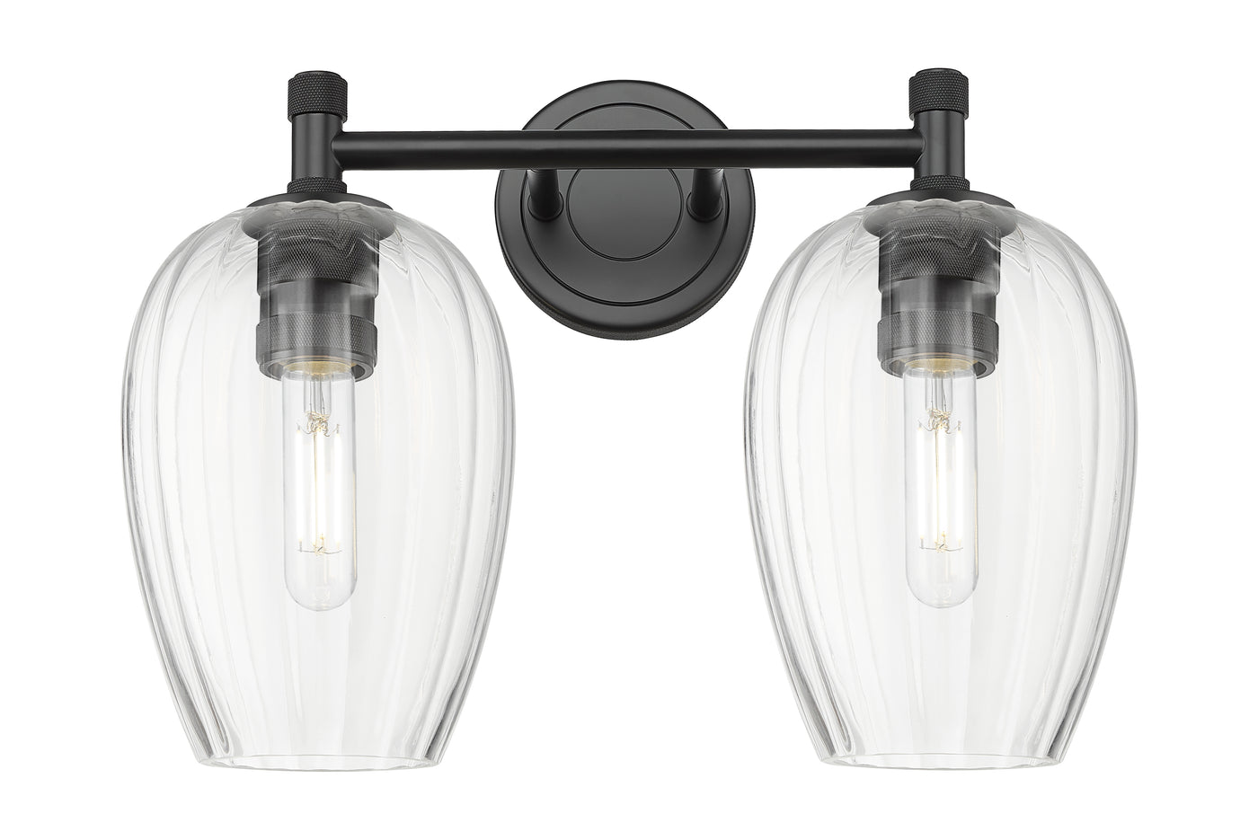 Downtown Urban Bath Vanity Light Brass 9 Inch