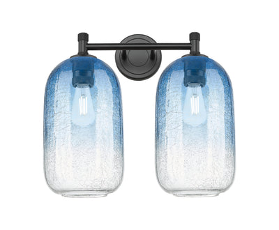 Downtown Urban Bath Vanity Light Steel Brass