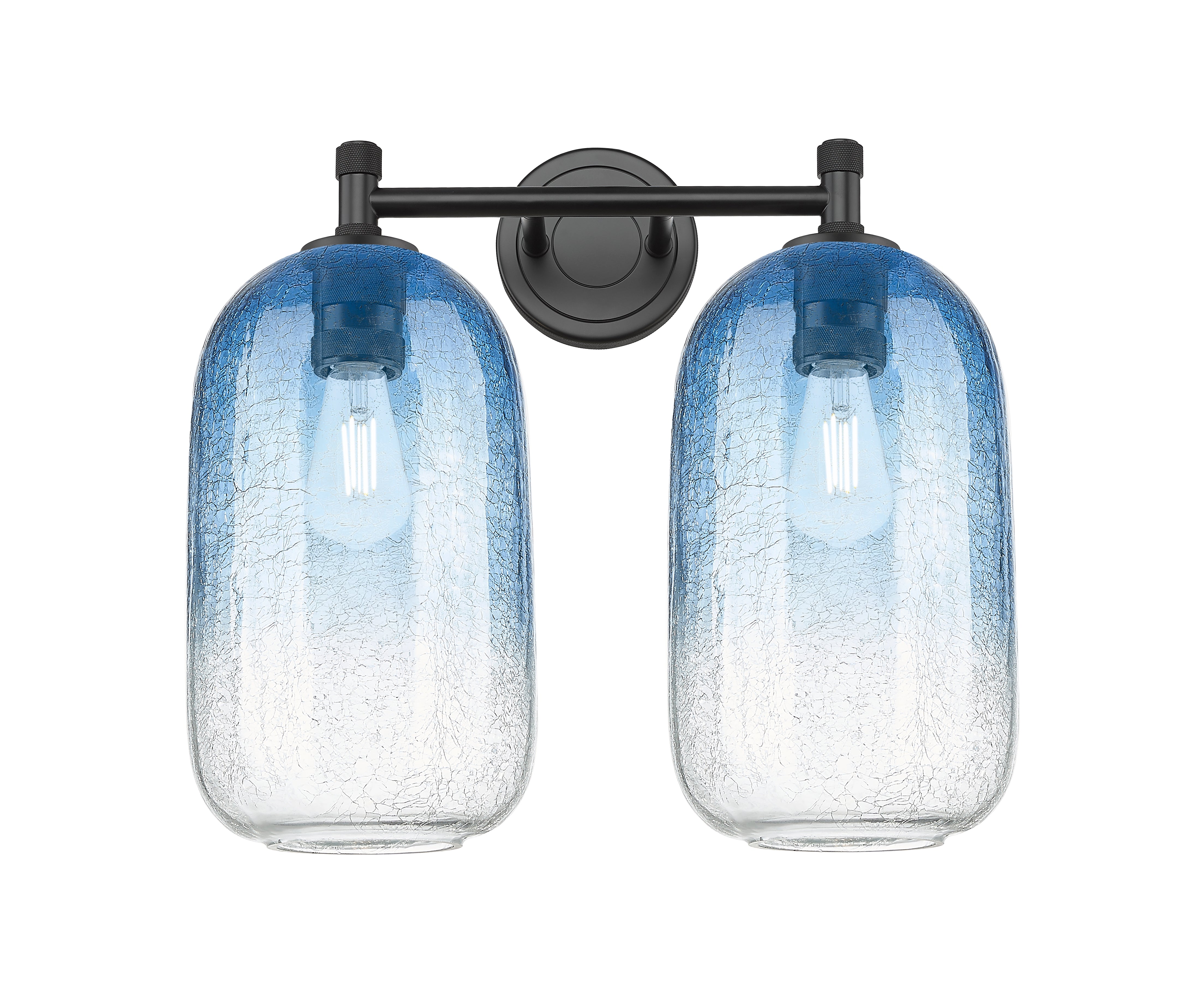 Downtown Urban Bath Vanity Light Steel Brass