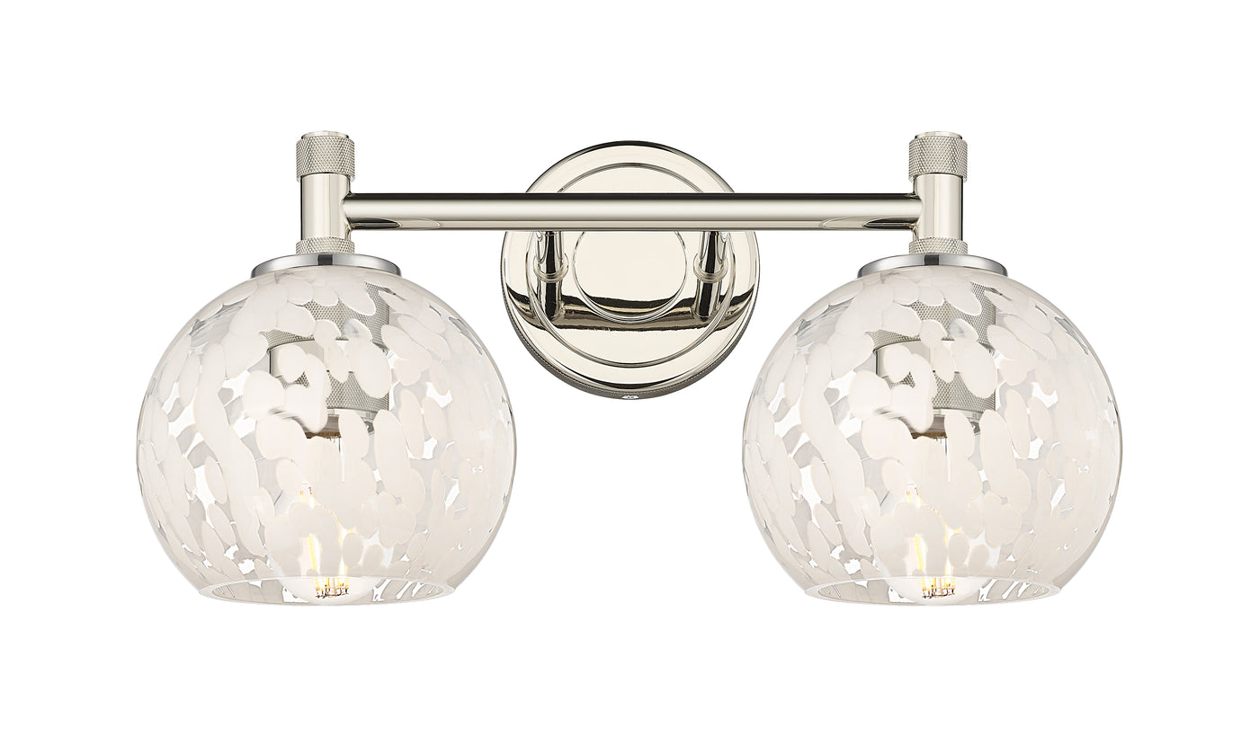 Downtown Urban Bath Vanity Light Brass Glass