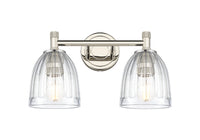 Downtown Urban Bath Vanity Light Brass Glass