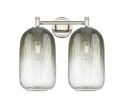 Downtown Urban Bath Vanity Light Steel Brass