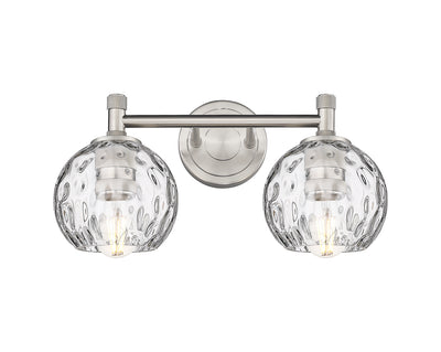 Downtown Urban Bath Vanity Light Glass Brass