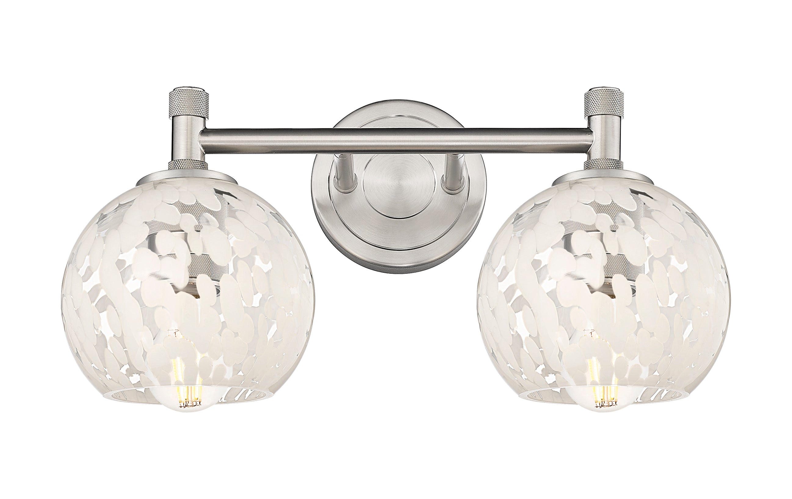 Downtown Urban Bath Vanity Light Brass Glass