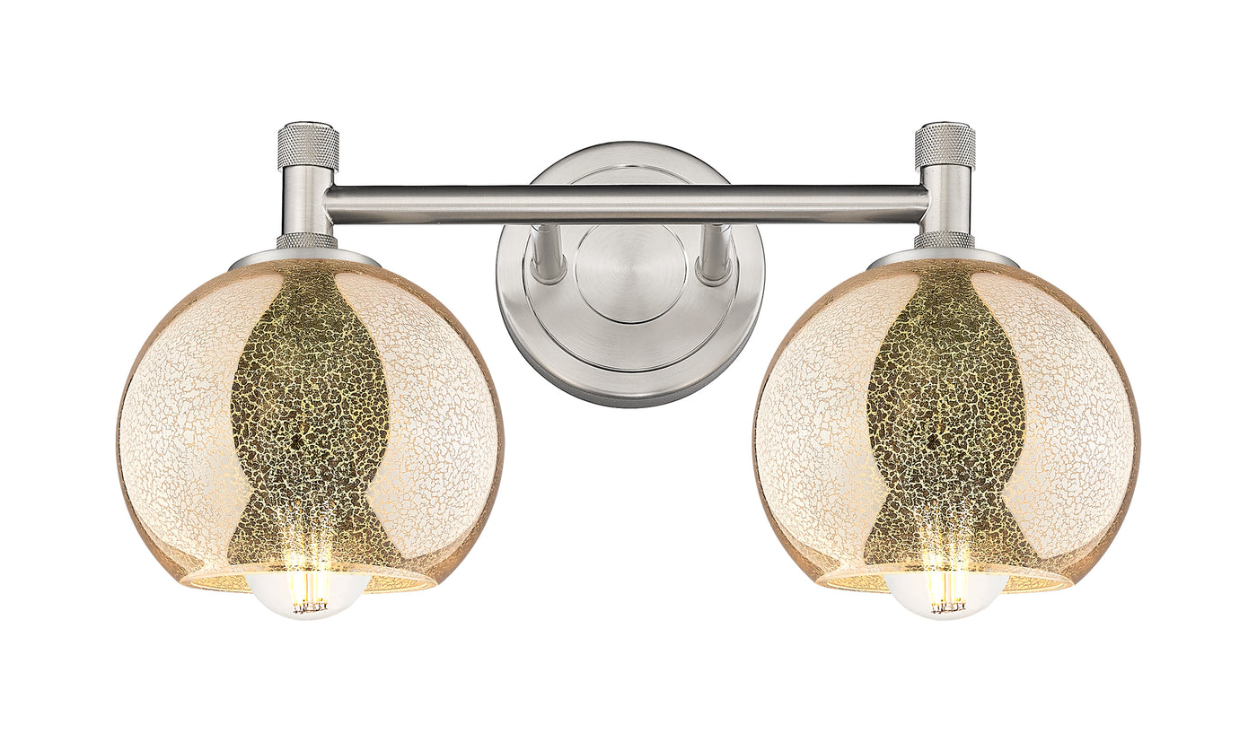 Downtown Urban Bath Vanity Light Cast Brass