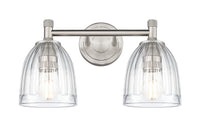 Downtown Urban Bath Vanity Light Brass Glass