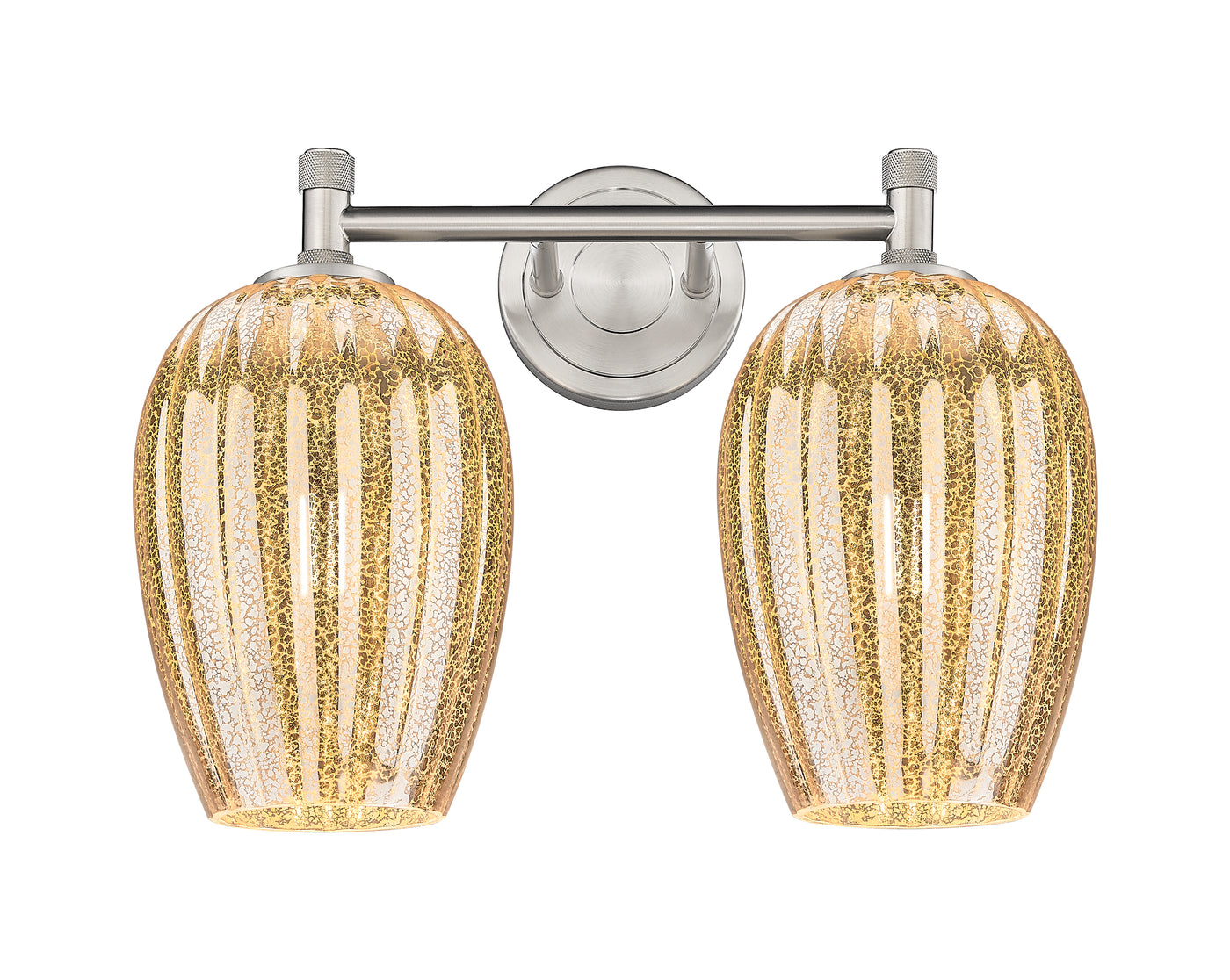 Downtown Urban Bath Vanity Light Brass 9 Inch