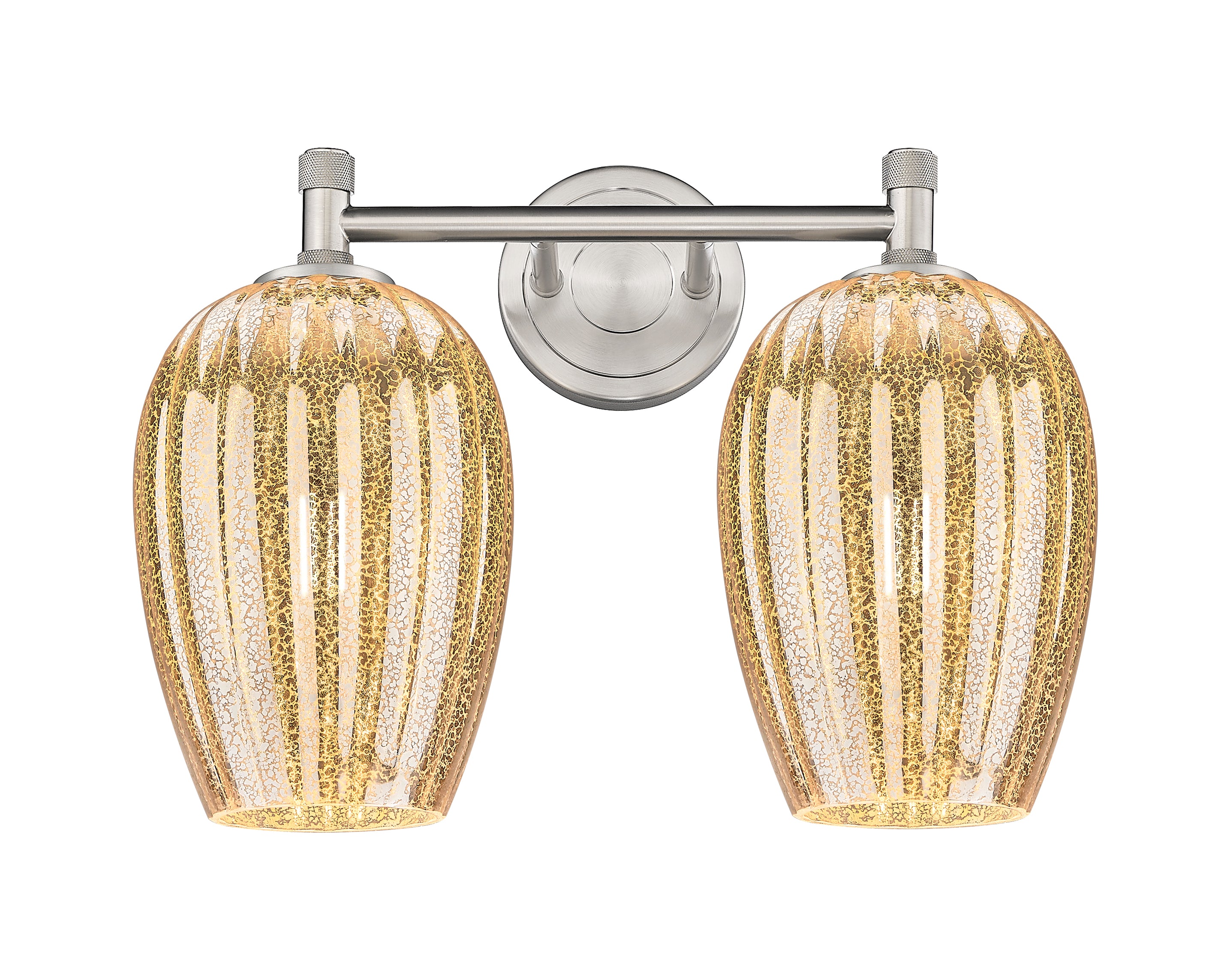Downtown Urban Bath Vanity Light Brass 9 Inch