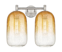 Downtown Urban Bath Vanity Light Steel Brass