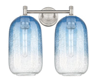 Downtown Urban Bath Vanity Light Steel Brass
