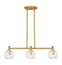 33-Inch 3-Light Stem-Hung Island Light