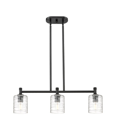 Downtown Urban Island Light Cast Brass