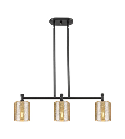 Downtown Urban Island Light Cast Brass