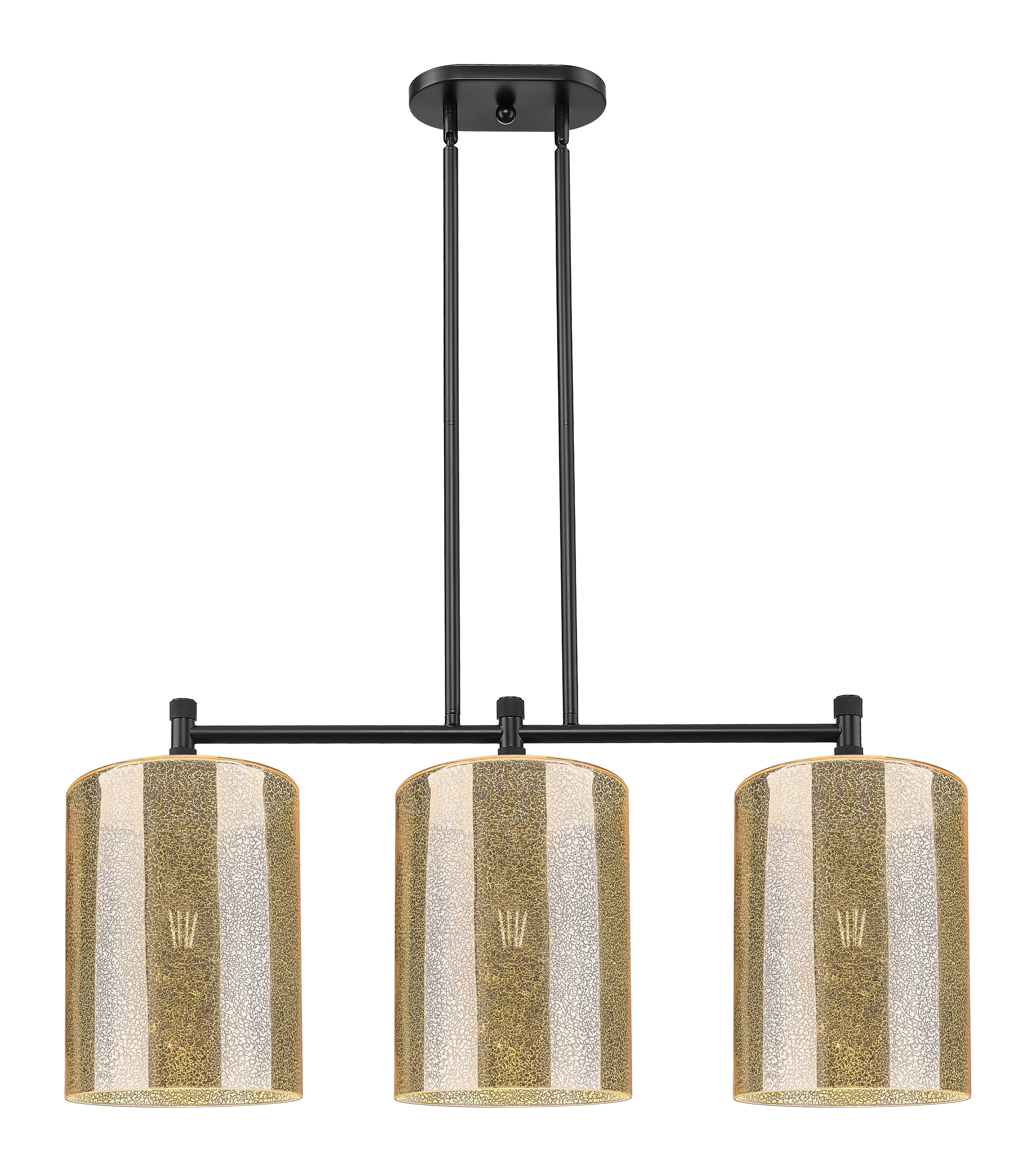 Downtown Urban Island Light Cast Brass