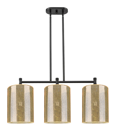 Downtown Urban Island Light Cast Brass