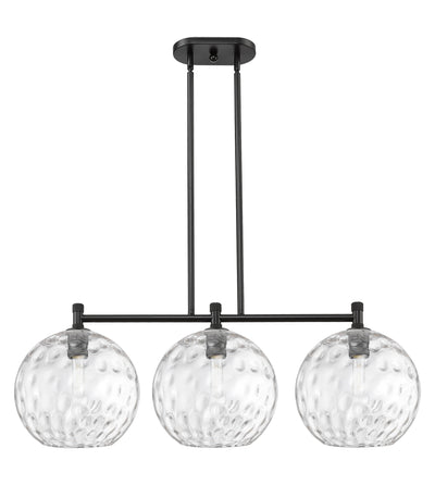 Downtown Urban Island Light Cast Brass Steel