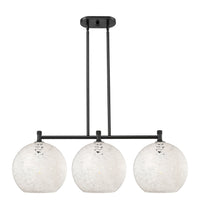39-Inch 3-Light Stem-Hung Island Light 13.375-Inch High