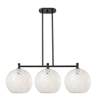Downtown Urban Island Light Cast Brass Steel
