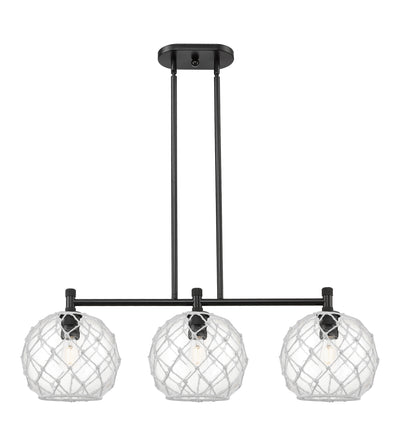 Downtown Urban Island Light Cast Brass