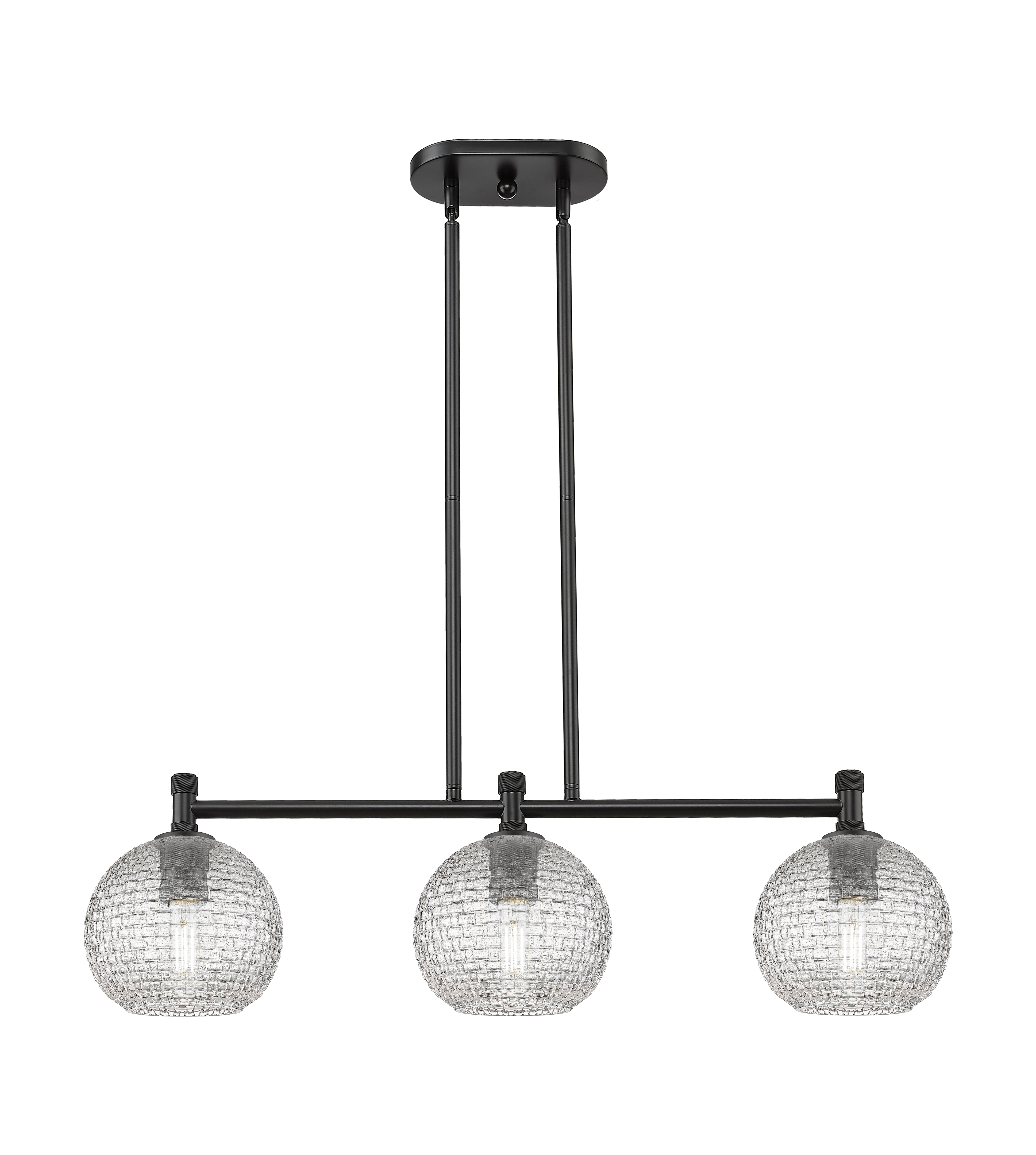 Downtown Urban Island Light Cast Brass