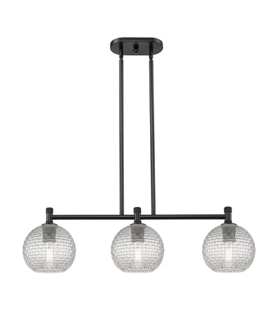 Downtown Urban Island Light Cast Brass