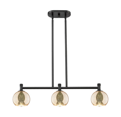 Downtown Urban Island Light Cast Brass