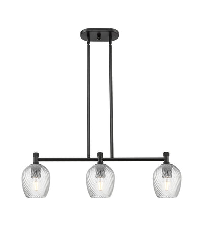 Downtown Urban Island Light Cast Brass Steel