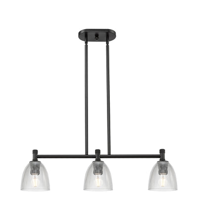 Downtown Urban Island Light Cast Brass