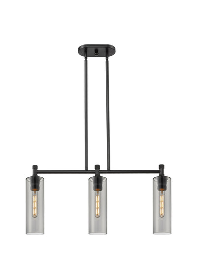 Downtown Urban Island Light Cast Brass