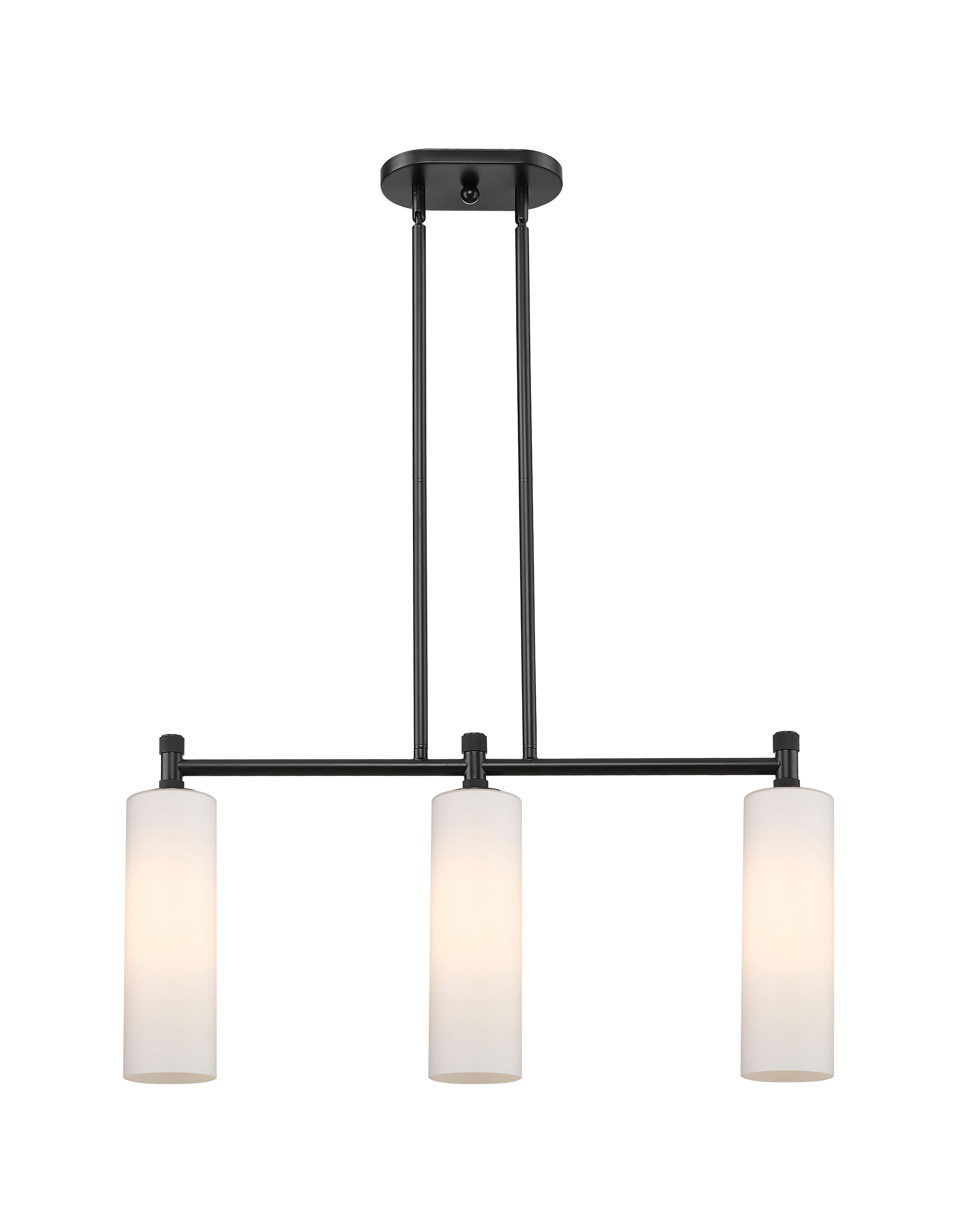 Downtown Urban Island Light Cast Brass