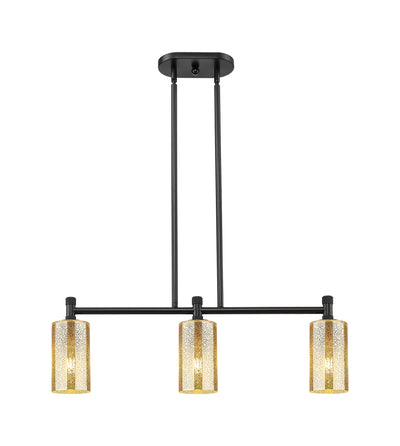 Downtown Urban Island Light Cast Brass