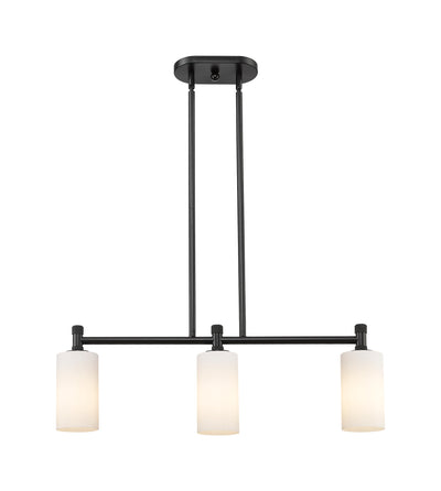 Downtown Urban Island Light Cast Brass