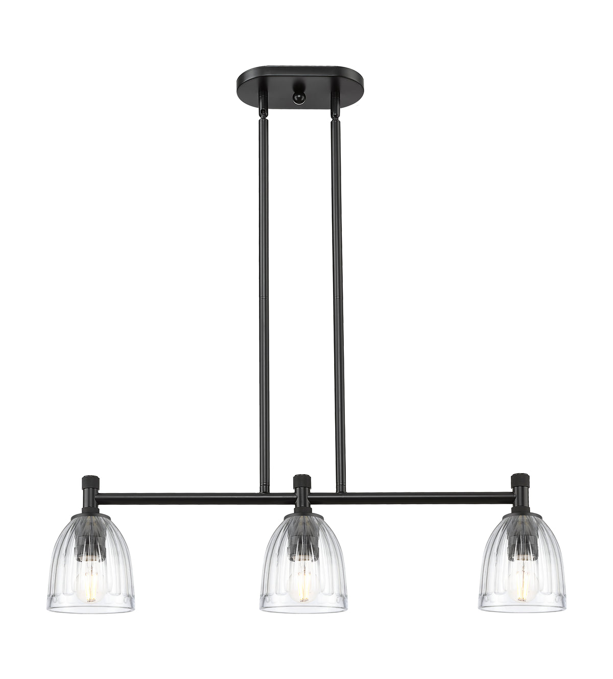 Brookfield 33-Inch 3-Light Stem-Hung Island Light