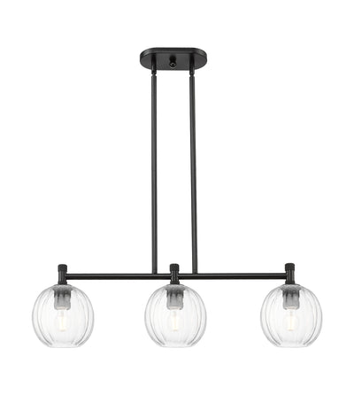 Downtown Urban Island Light Cast Brass