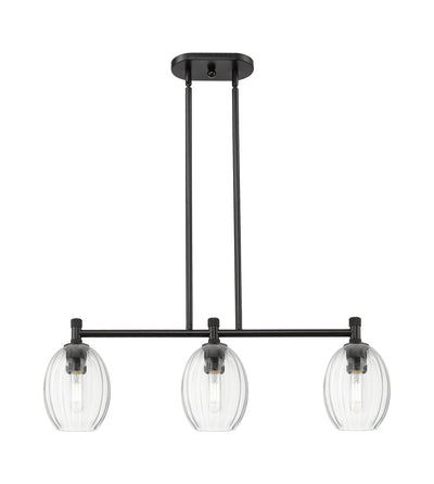 Downtown Urban Island Light Brass Finish