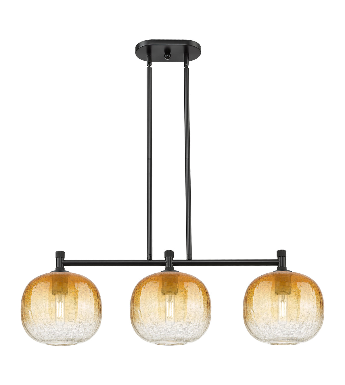 Brookhaven Sphere 38-Inch 3-Light Stem-Hung Island Light