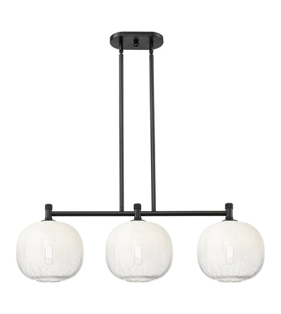 Downtown Urban Island Light Cast Brass