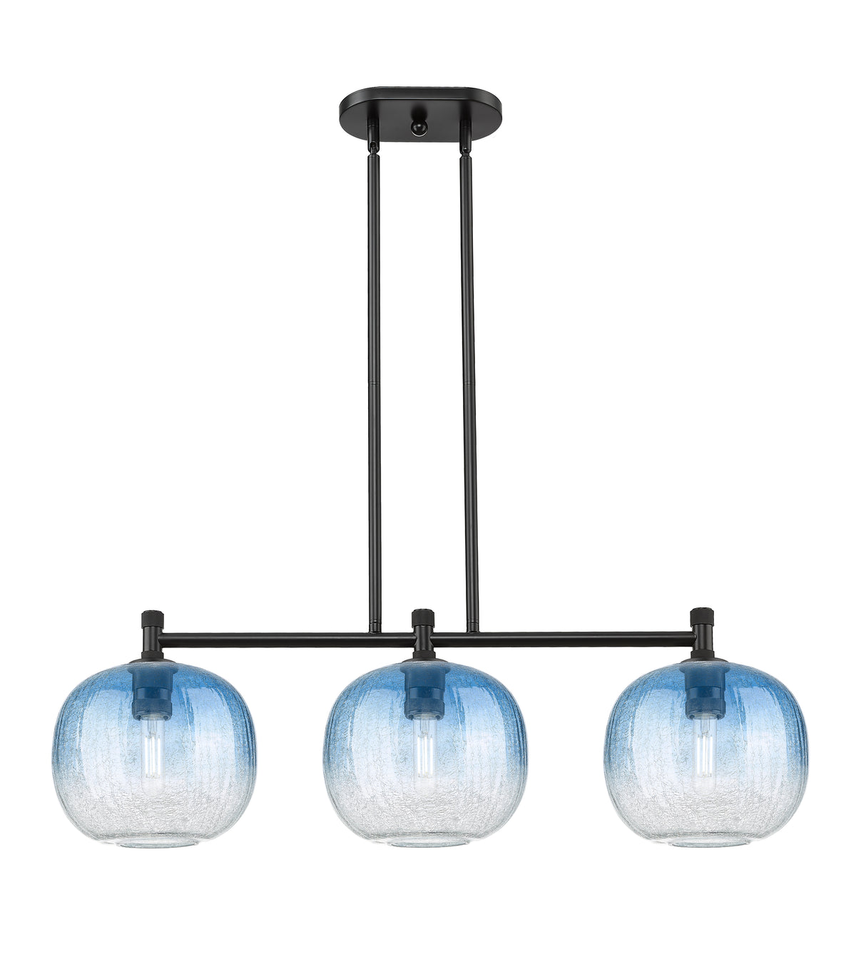 Brookhaven Sphere 38-Inch 3-Light Stem-Hung Island Light
