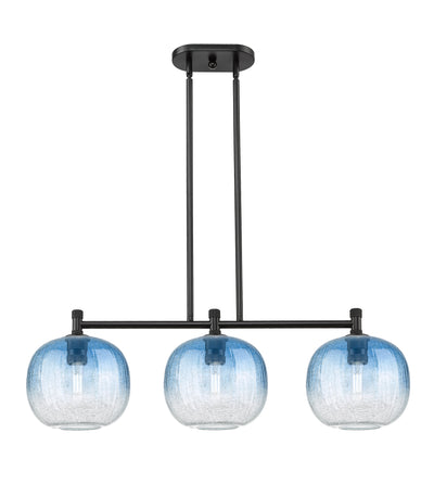 Downtown Urban Island Light Cast Brass