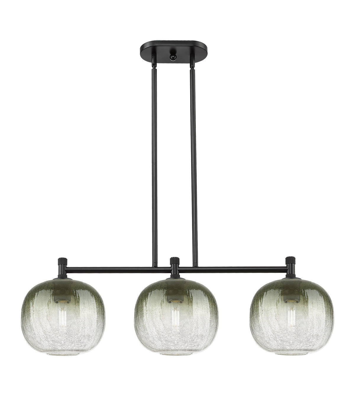 Brookhaven Sphere 38-Inch 3-Light Stem-Hung Island Light