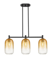 Brookhaven Cloche 34-Inch 3-Light Stem-Hung Island Light
